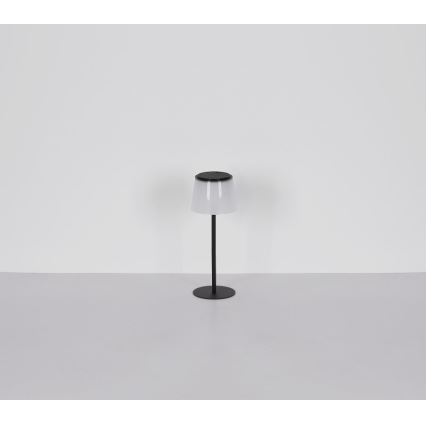 Globo - LED Dimmable touch outdoor table lamp LED/1,8W/5V IP44 1800 mAh black/white