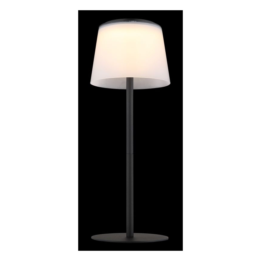 Globo - LED Dimmable touch outdoor table lamp LED/1,8W/5V IP44 1800 mAh black/white