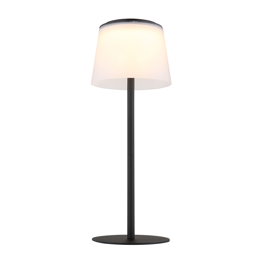 Globo - LED Dimmable touch outdoor table lamp LED/1,8W/5V IP44 1800 mAh black/white