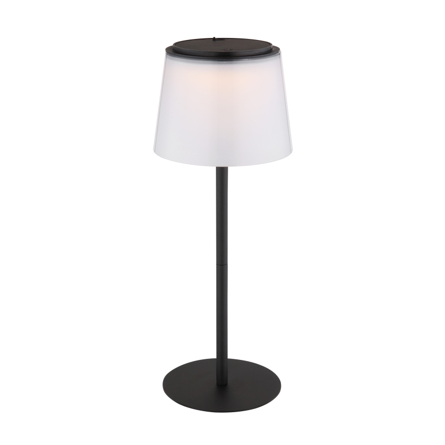 Globo - LED Dimmable touch outdoor table lamp LED/1,8W/5V IP44 1800 mAh black/white