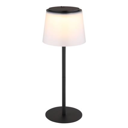 Globo - LED Dimmable touch outdoor table lamp LED/1,8W/5V IP44 1800 mAh black/white