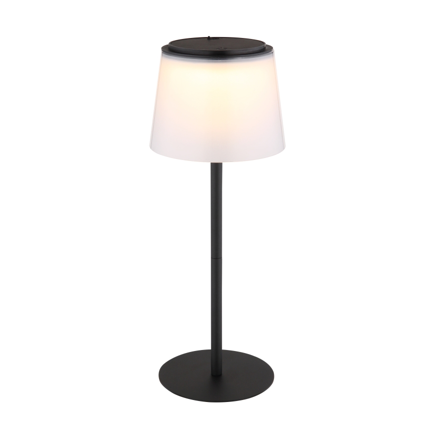 Globo - LED Dimmable touch outdoor table lamp LED/1,8W/5V IP44 1800 mAh black/white