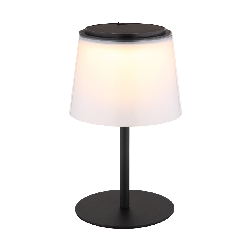 Globo - LED Dimmable touch outdoor table lamp LED/1,8W/5V IP44 1800 mAh black/white