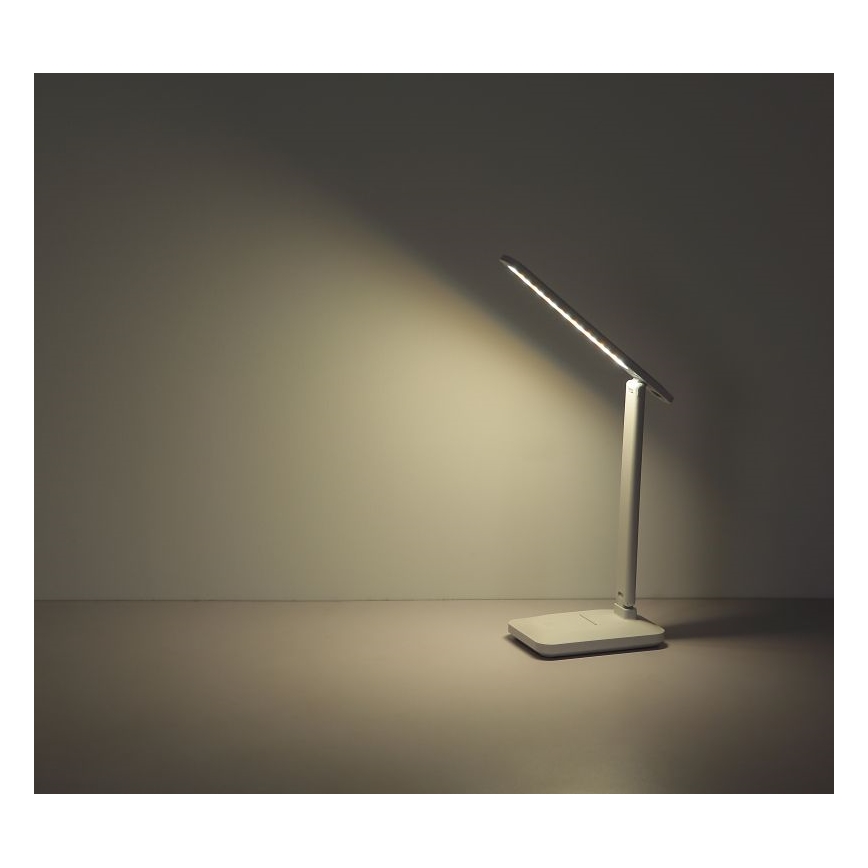 Globo - LED Dimmable touch rechargeable table lamp LED/3W/5V 2800/4000/6500K 1800 mAh white