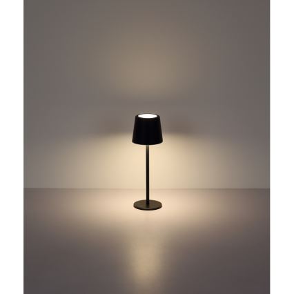 Globo - LED Dimmable outdoor touch table lamp LED/2W/5V 3000/4000/6000K 2200 mAh IP44 black