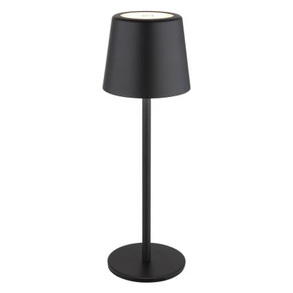 Globo - LED Dimmable outdoor touch table lamp LED/2W/5V 3000/4000/6000K 2200 mAh IP44 black