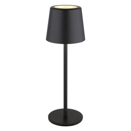 Globo - LED Dimmable outdoor touch table lamp LED/2W/5V 3000/4000/6000K 2200 mAh IP44 black