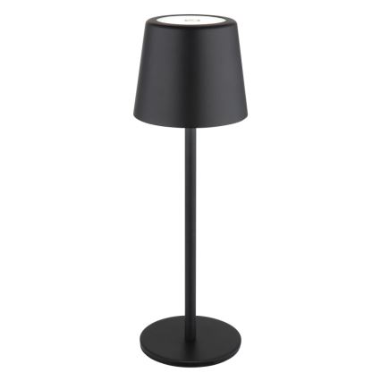 Globo - LED Dimmable outdoor touch table lamp LED/2W/5V 3000/4000/6000K 2200 mAh IP44 black