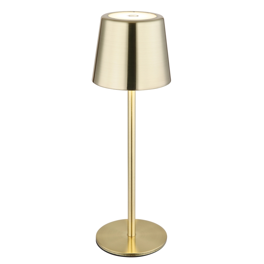Globo - LED Dimmable Touch Rechargeable Desk Lamp LED/2W/3,7V 3000/4000/6000K 2200 mAh Gold