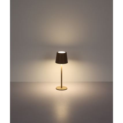 Globo - LED Dimmable outdoor touch table lamp LED/2W/5V 3000/4000/6000K 2200 mAh IP44 creamy