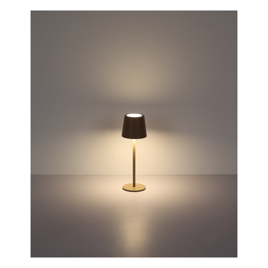 Globo - LED Dimmable outdoor touch table lamp LED/2W/5V 3000/4000/6000K 2200 mAh IP44 creamy