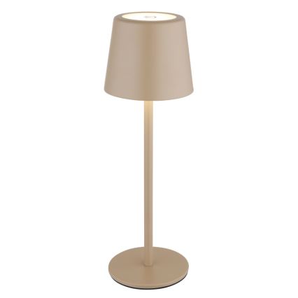 Globo - LED Dimmable outdoor touch table lamp LED/2W/5V 3000/4000/6000K 2200 mAh IP44 creamy