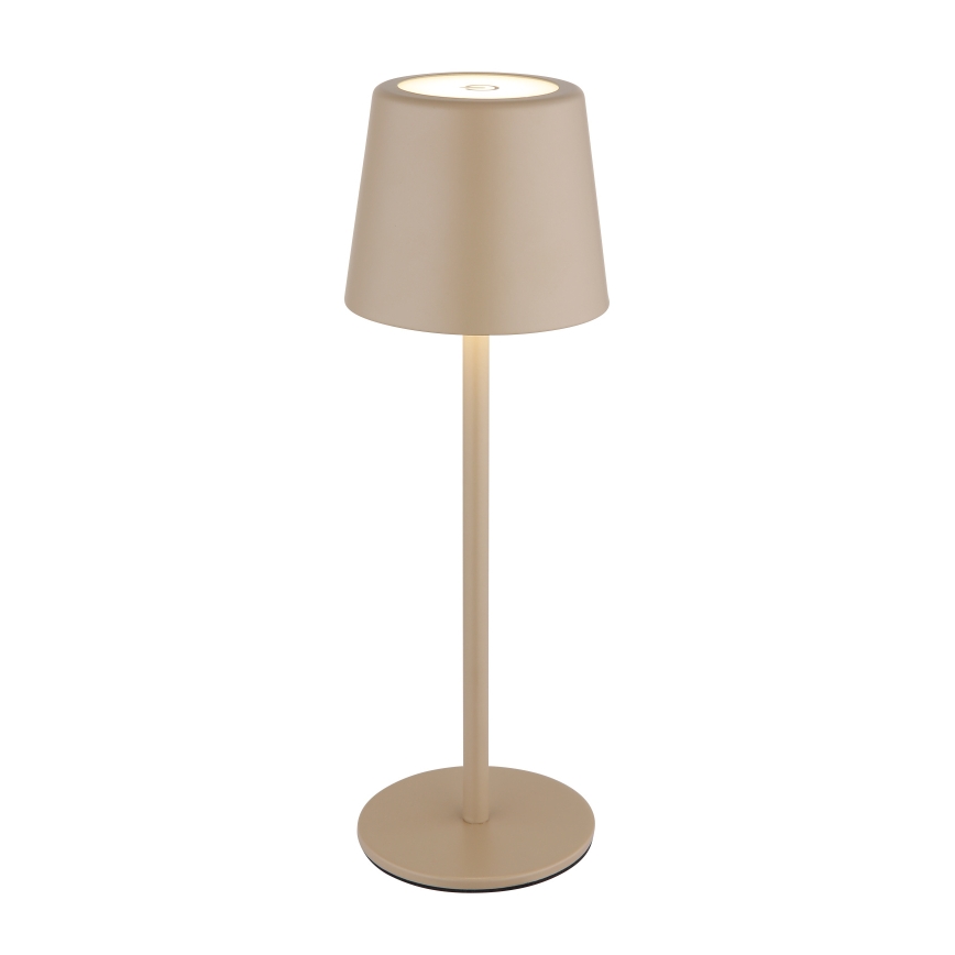 Globo - LED Dimmable outdoor touch table lamp LED/2W/5V 3000/4000/6000K 2200 mAh IP44 creamy
