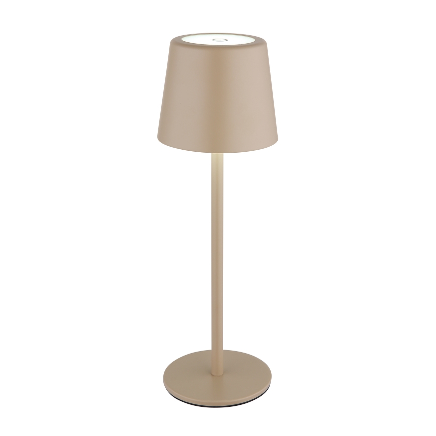 Globo - LED Dimmable outdoor touch table lamp LED/2W/5V 3000/4000/6000K 2200 mAh IP44 creamy