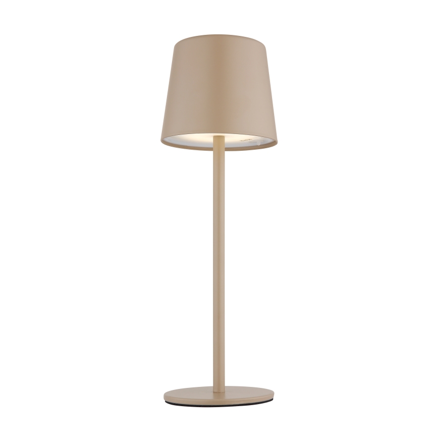 Globo - LED Dimmable outdoor touch table lamp LED/2W/5V 3000/4000/6000K 2200 mAh IP44 creamy