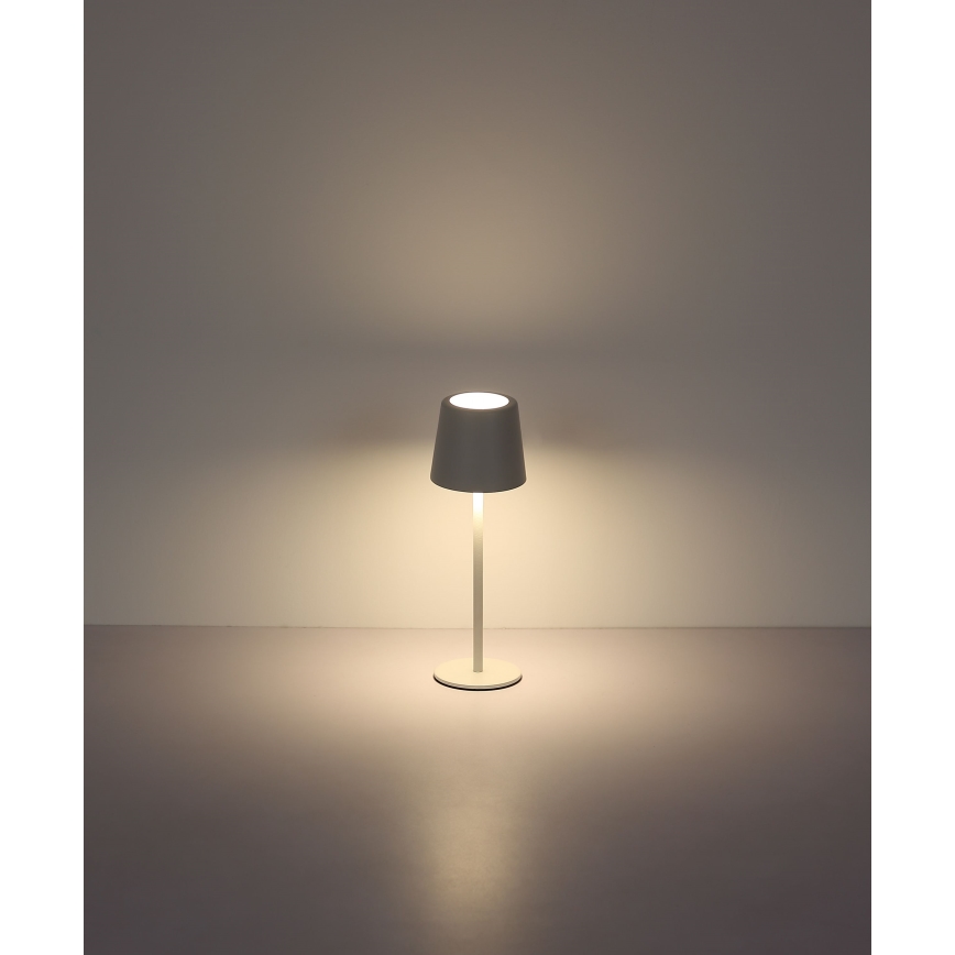 Globo - LED Dimmable outdoor touch table lamp LED/2W/5V 3000/4000/6000K 2200 mAh IP44 white