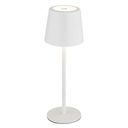 Globo - LED Dimmable outdoor touch table lamp LED/2W/5V 3000/4000/6000K 2200 mAh IP44 white