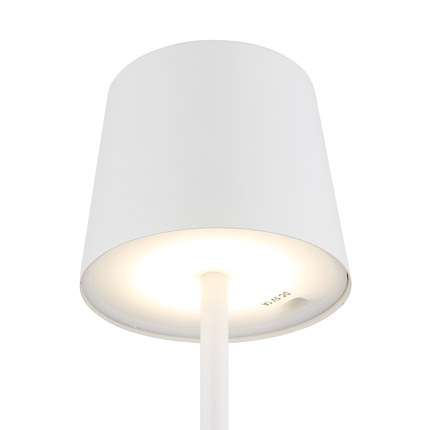Globo - LED Dimmable outdoor touch table lamp LED/2W/5V 3000/4000/6000K 2200 mAh IP44 white