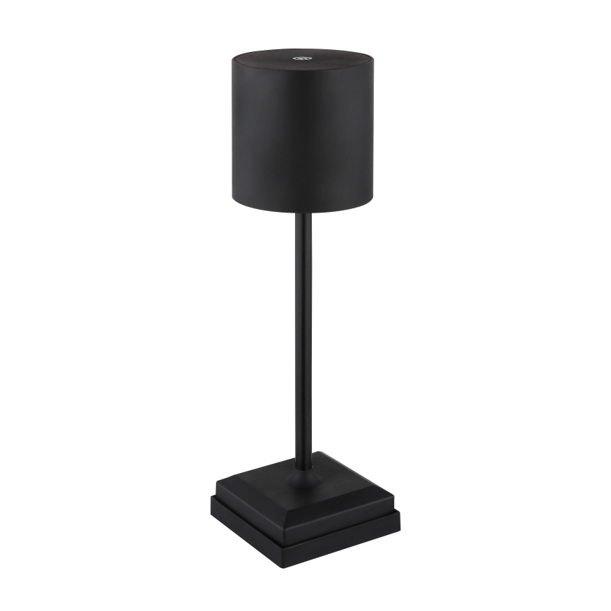 Globo - Touch-dimmable Rechargeable LED Table Lamp LED/1.5W/5V 2200 mAh Black