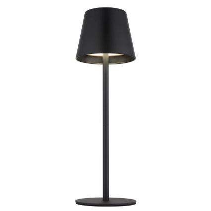 Globo - Dimmable Touch-Sensitive Rechargeable Outdoor Table Lamp, 3-in-1, LED 3W/5V, 3000/4000/5000K, IP54, 1800 mAh, Black