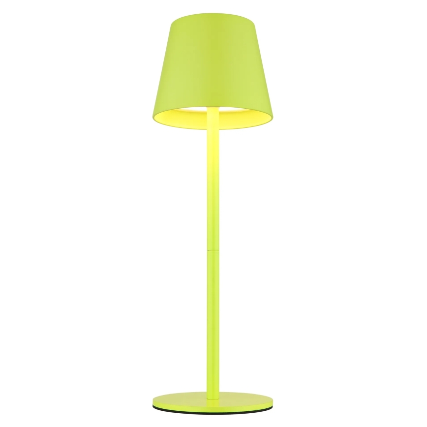 Globo - LED Dimmable Touch Rechargeable Outdoor Table Lamp 3-in-1 LED/3W/5V 3000/4000/5000K IP54 1800 mAh green