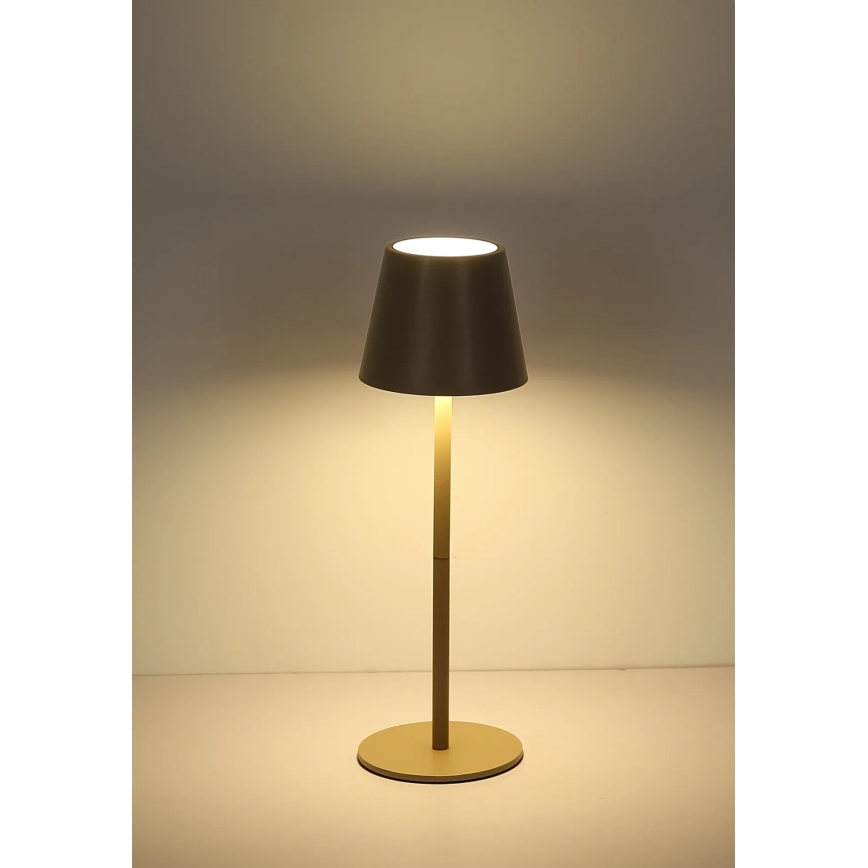 Globo - LED Dimmable Touch-Controlled Rechargeable Outdoor Table Lamp LED/3W/5V 3000/4000/5000K IP54 1800 mAh