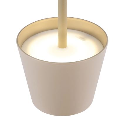 Globo - LED Dimmable Touch-Controlled Rechargeable Outdoor Table Lamp 3-in-1 LED/3W/5V 3000/4000/5000K IP54 1800 mAh