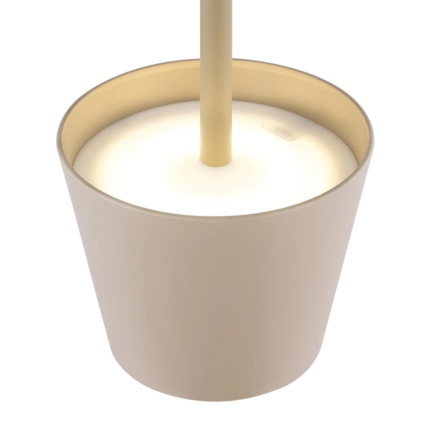 Globo - LED Dimmable Touch-Controlled Rechargeable Outdoor Table Lamp 3-in-1 LED/3W/5V 3000/4000/5000K IP54 1800 mAh