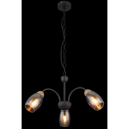 Globo - Chandelier on a chain 3xE14/25W/230V