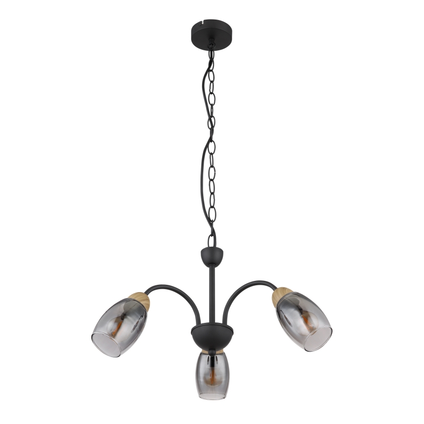 Globo - Chandelier on a chain 3xE14/25W/230V