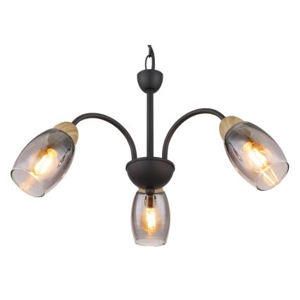 Globo - Chandelier on a chain 3xE14/25W/230V