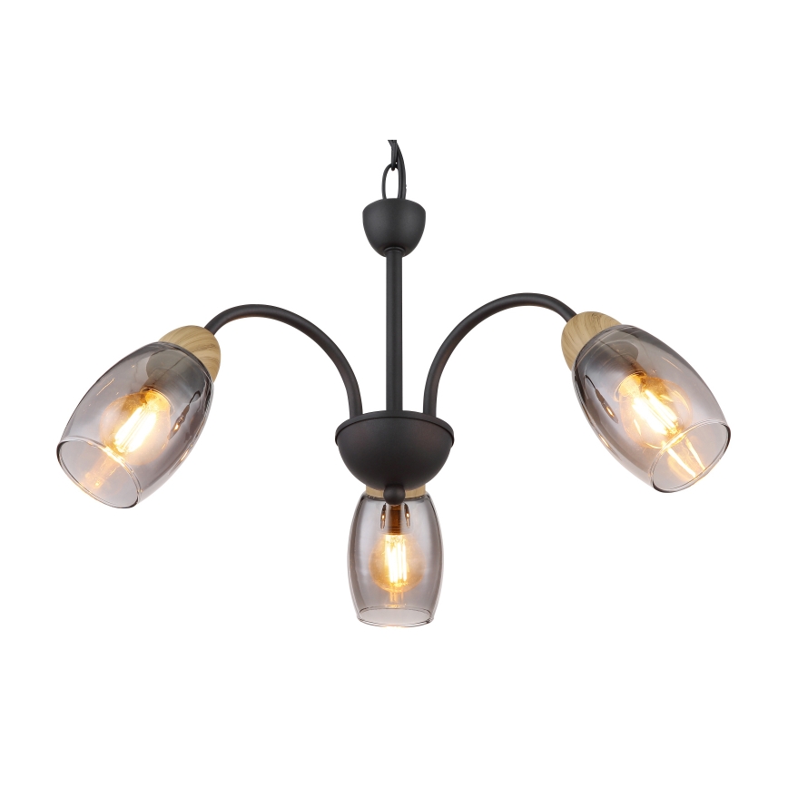 Globo - Chandelier on a chain 3xE14/25W/230V