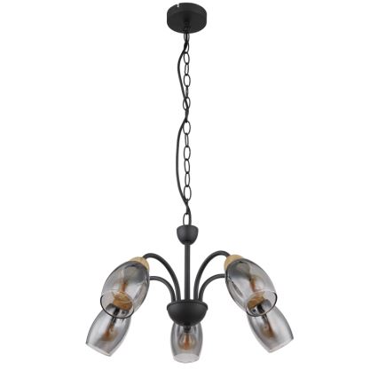 Globo - Chandelier on a chain 5xE14/25W/230V