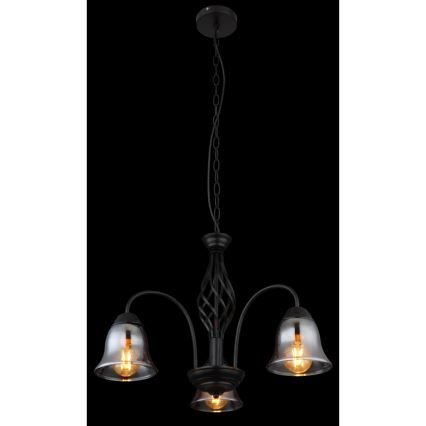 Globo - Chandelier on a chain 3xE27/60W/230V