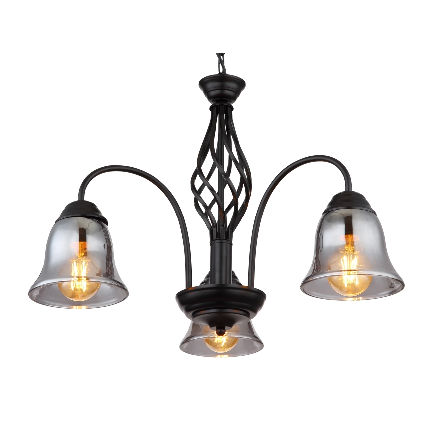 Globo - Chandelier on a chain 3xE27/60W/230V