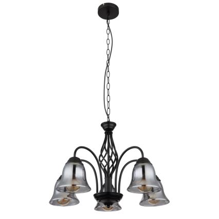 Globo - Chandelier on a chain 5xE27/60W/230V