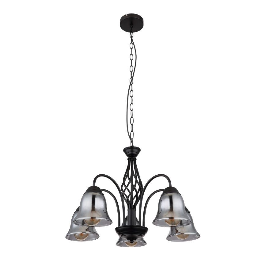 Globo - Chandelier on a chain 5xE27/60W/230V