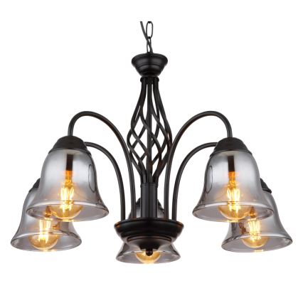 Globo - Chandelier on a chain 5xE27/60W/230V
