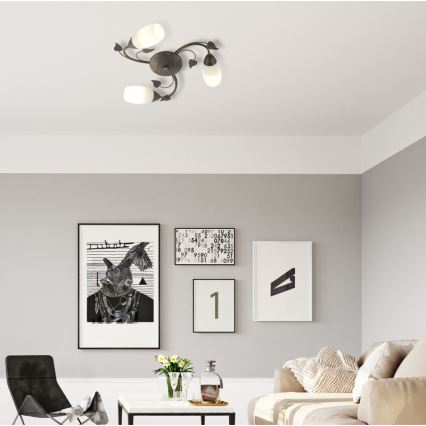 Globo - Surface-mounted chandelier 3xE14/40W/230V