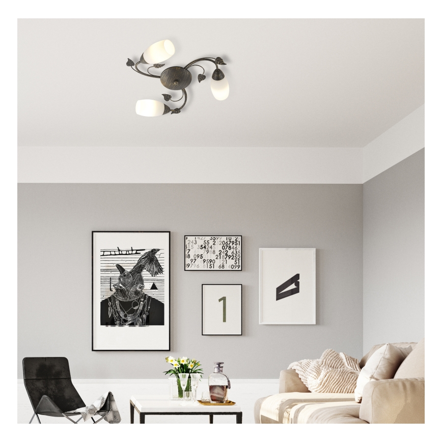 Globo - Surface-mounted chandelier 3xE14/40W/230V