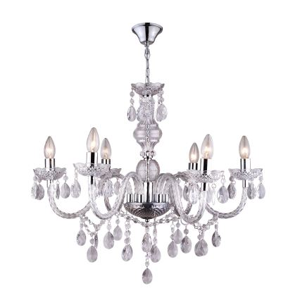 Globo - Pendant ceiling light 6xE14/40W/230V