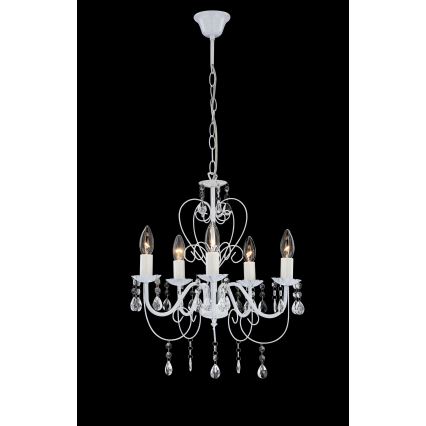 Globo - Chandelier on a chain 5xE14/40W/230V