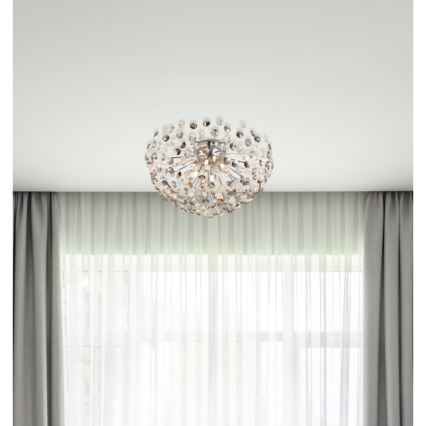 Globo - LED Ceiling light 6xG9/3,5W/230V d. 60 cm shiny chrome