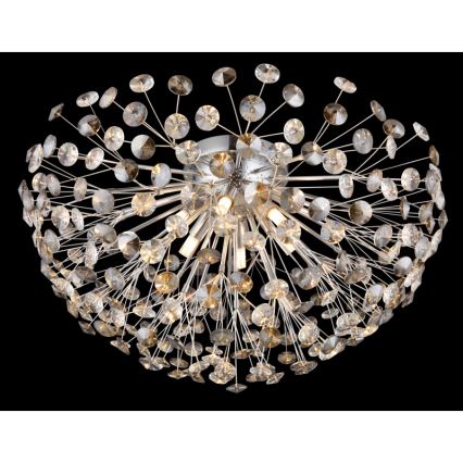 Globo - LED Ceiling light 6xG9/3,5W/230V d. 60 cm shiny chrome