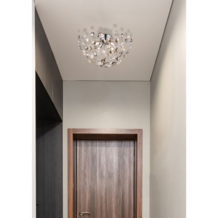 Globo - LED Ceiling light 4xG9/3,5W/230V d. 45 cm shiny chrome