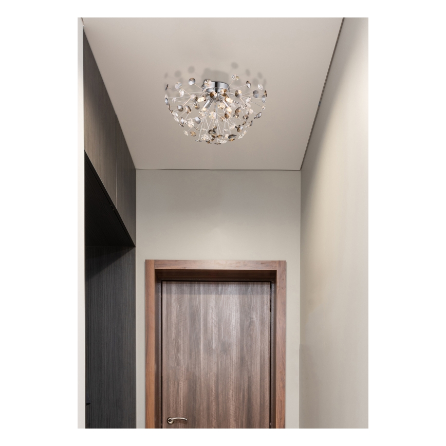 Globo - LED Ceiling light 4xG9/3,5W/230V d. 45 cm shiny chrome