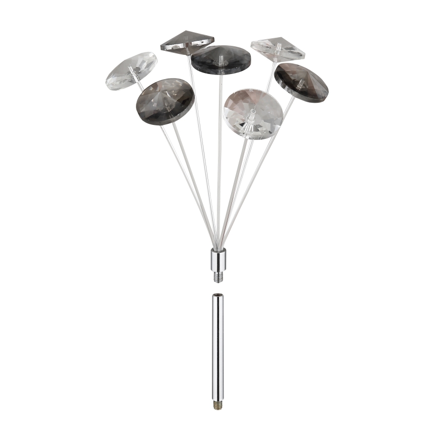 Globo - LED Ceiling light 4xG9/3,5W/230V d. 45 cm shiny chrome