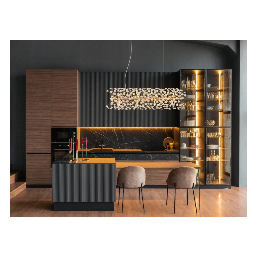 Globo - LED Pendant on Cable 12xG9/3,5W/230V, Gold