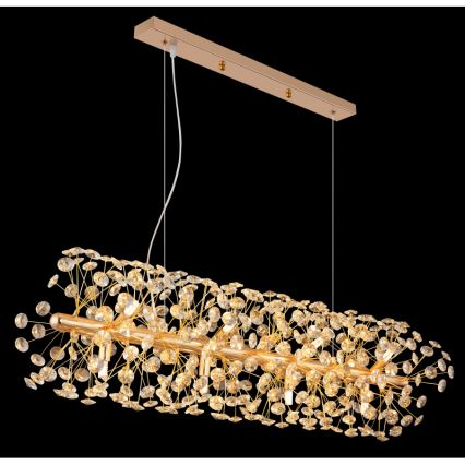 Globo - LED Pendant on Cable 12xG9/3,5W/230V, Gold