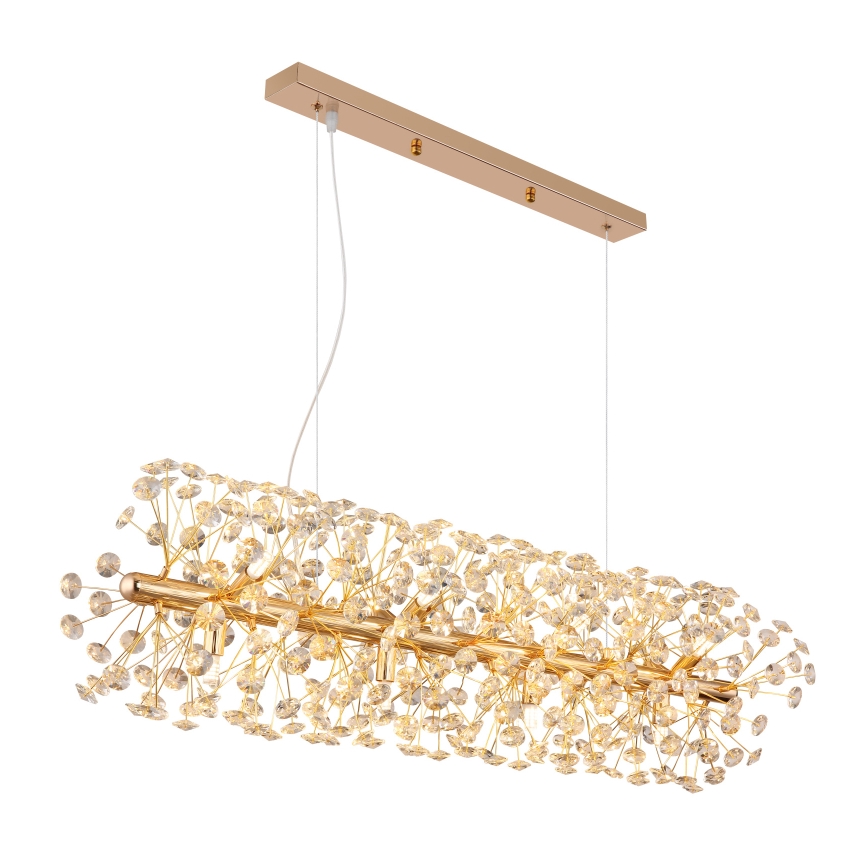 Globo - LED Pendant on Cable 12xG9/3,5W/230V, Gold